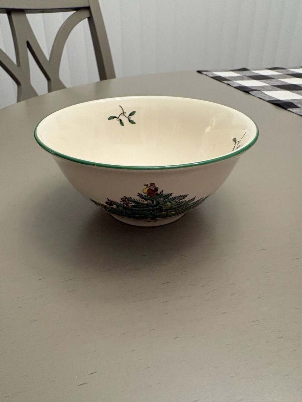Spode England Christmas Tree Pattern S3324-A1 Serving Bowl